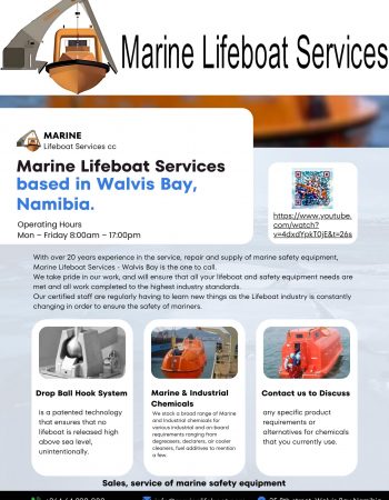 Marine Lifeboat Services cc